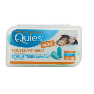 Quies Silicone anti bruit 3 paires