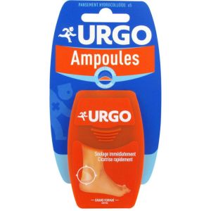 Urgo - Ampoules pansement surépaissie grand format - 5 pansements