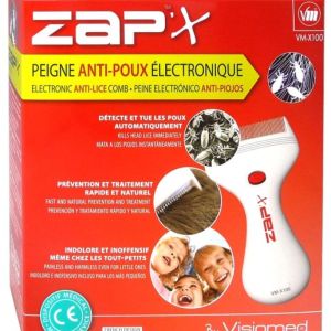 ZAP'X - Peigne anti-poux électronique