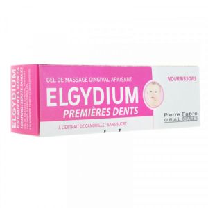 Elgydium - Premières dents gel de massage gingival apaisant - 15 ml