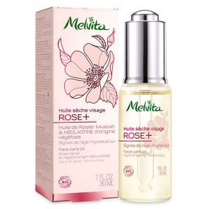 Melvita - Nectar de roses huile de soin visage rose + Bio - 30ml