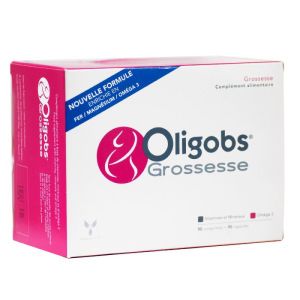 CCD - Oligobs Grossesse nouvelle formule - 30 comprimés + 30 capsules