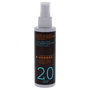 Korres solaire - Huile de bronzage SPF 20 - 150 ml