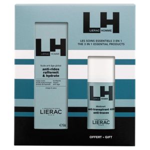 Lierac - Homme Coffret Fête des Pères Fluide Anti-Age + Déodorant Offert - 100ml