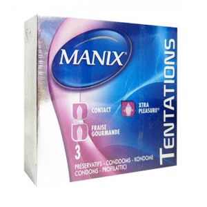 Manix - Préservatifs Tentations kit découverte