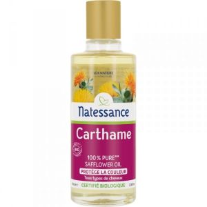 Natessance - Huile végétale de carthame 100 % pure - 100 ml