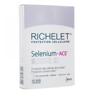 Richelet protection cellulaire - Selenium - ACE Essentiel 30+