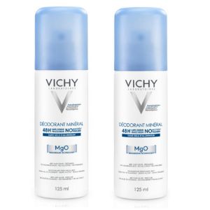 Vichy - Déodorant minéral 48h Mgo - 2 x 125ml