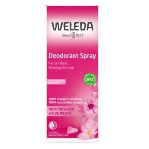 Weleda - déodorant spray rose musquée - 100mL