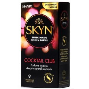 Manix - Préservatifs Skyn Cocktail Club sensation de ne rien porter - boite de 9