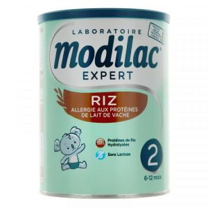 Modilac - Expert Riz lait en poudre 2ème âge - 800g