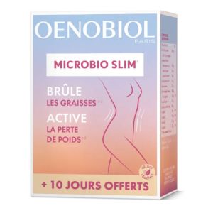 Oenobiol - Microbio slim brûle graisses - 80 gélules