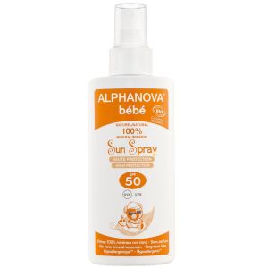 Alphanova Bébé - Sun spray haute protection SPF 50 - 125 g