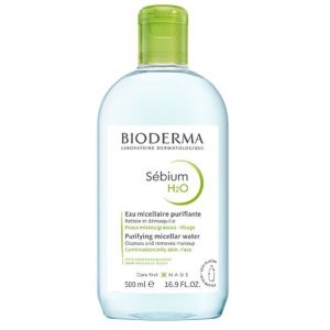 Bioderma - Sébium H2O Eau Micellaire Purifiante - 500mL