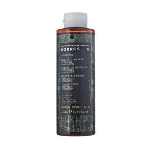 Korres - Gel douche Poivre de montagne, Bergamote, Coriandre - 250ml