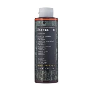 Korres - Gel douche Poivre de montagne, Bergamote, Coriandre - 250ml