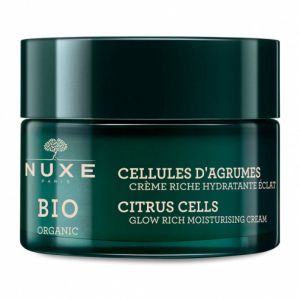 Nuxe Bio - Cellules d'Agrumes Crème riche hydratante éclat - 50ml