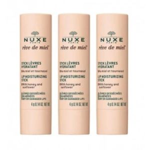 Nuxe - Stick à Lèvre Rêve de Miel - 4Gx3