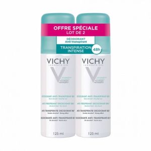 Vichy - Déodorant anti-transpirant  transpiration intense - 2 x 125 ml