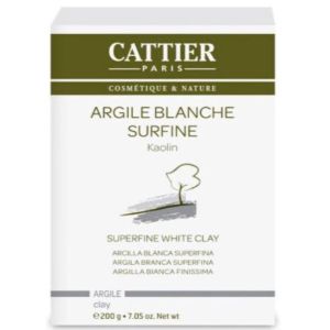 Cattier - Argile blanche surfine - 200g