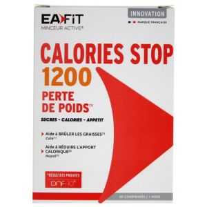 Eafit - Calories stop 1200 perte de poids - 60 comprimés