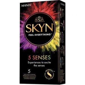 Manix - Skyn 5 Senses - 5 préservatifs