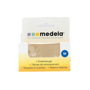 Medela - 2 tétines de remplacement taille M