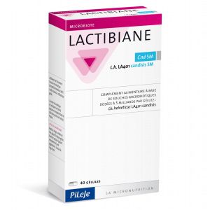 Pileje - Lactibiane Cnd 5M - 40 gélules