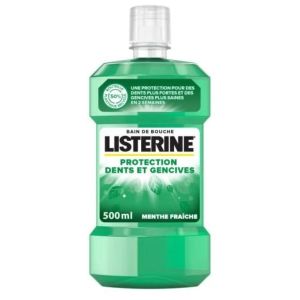 Listerine - Bain de bouche protection dents et gencives - 500 ml