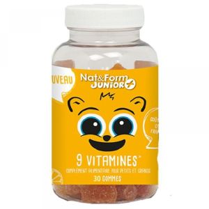 Nat & Form Junior - 9 Vitamines - 60 gommes
