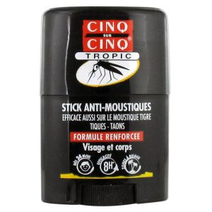 Natura Cinq sur Cinq - Stick anti-moustiques Tropic - 20ml