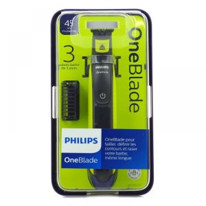 Philips - OneBlade tondeuse à barbe QP2520 - 3 sabots