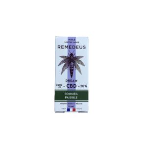 Remedeus - Dream CBD Spectre Large Sommeil Paisible Orange douce Mélisse 20% - 10ml