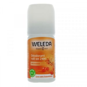 Weleda - Déodorant roll-on 24 h argousier - 50 ml