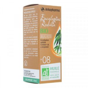Arkopharma - Huile essentielle Eucalyptus radiata N°08 - 10 ml