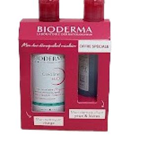 Bioderma - Coffret Créaline H20 et son démaquillant H20 Yeux - 500ml +125ml