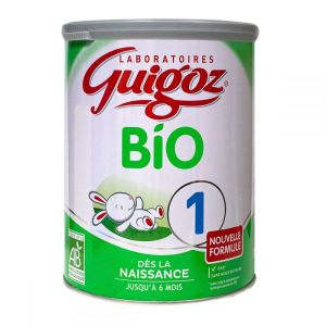 Guigoz - Lait en poudre Bio 1er âge - 800g