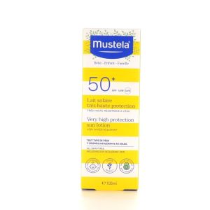 Mustela - Lait très haute protection SPF 50+ - 100ml