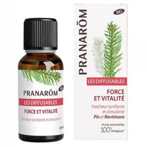 Pranarom - Les diffusables - Force et vitalité - 30ml