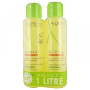 A-derma - Huile lavante émolliente