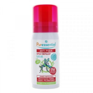 Puressentiel - Anti-pique spray répulsif bébé - 60 ml