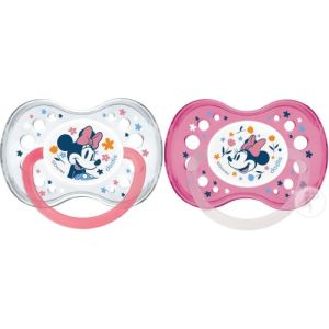 Dodie - Sucettes anatomiques 18 mois et + silicone Disney Baby - 2 sucettes