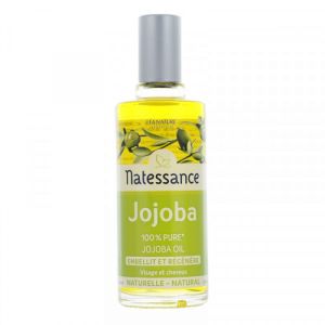 Natessance - Huile végétale de jojoba 100 % pure - 50 ml