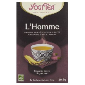 Yogi Tea - L'homme - 17 sachets d'infusion