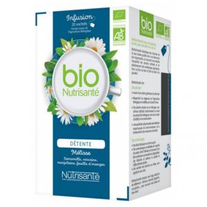 Nutrisanté - Infusion Bio Détente - 20 sachets