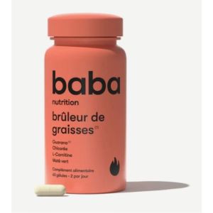 Baba nutrition - Brûleur de graisses - 60 gélules
