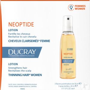 Ducray - Neoptide lotion anti chute pour femmes - 3 flacons de 30ml