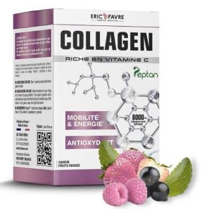 Eric Favre - Collagen Peptan saveur fruits rouges - 10X8.24G
