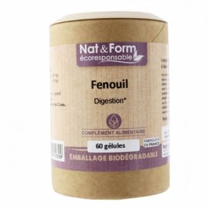 Nat & Form - Fenouil - 60 gélules