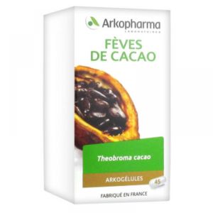 Arkopharma - Fèves de cacao Théobroma cacao - 45 gélules
